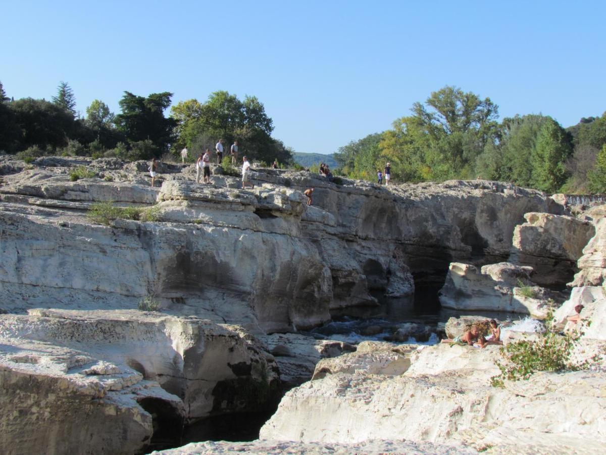 Gite Des Oliviers La Roque-sur-Cèze Buitenkant foto